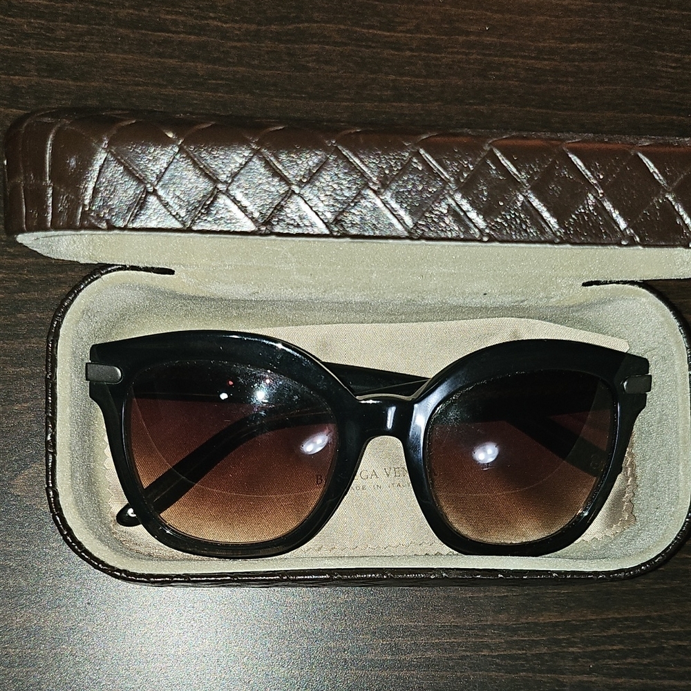 Bottega Veneta Bv218 Black Gradient Sunglasses